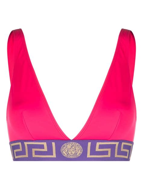 colorful versace bra too green and pink|purple bra colors.